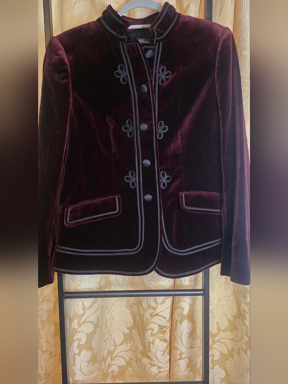 Brooks Brothers Valvet Women Button Blazer Sz 12
